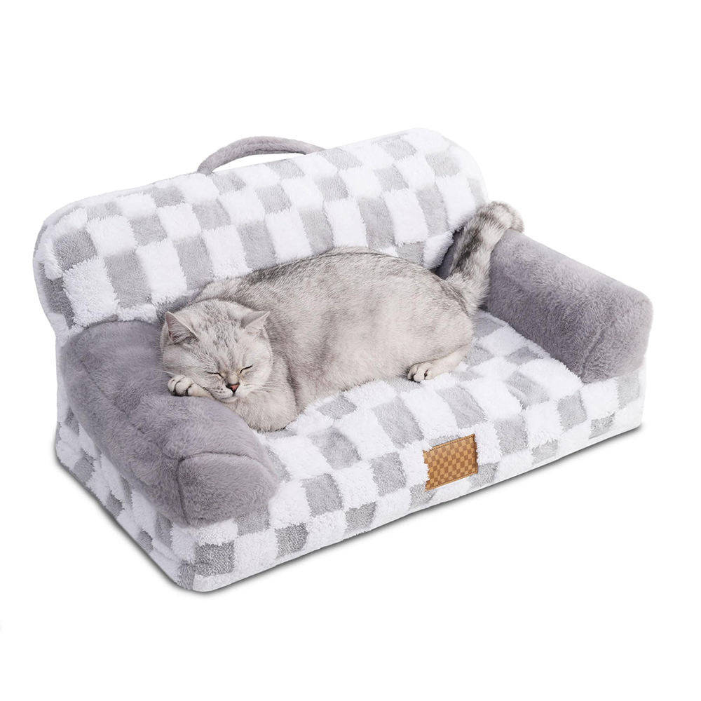 Cama para mascotas lavable, antideslizante y con soporte ortopédico