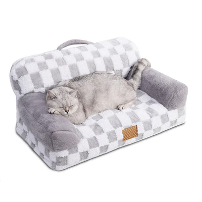 Cama para mascotas lavable, antideslizante y con soporte ortopédico