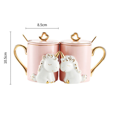 Un Par de Tazas para Parejas con Traje