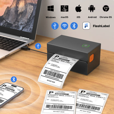 Impresora de una sola máquina Express (Hoja frontal electrónica de etiquetas térmicas)