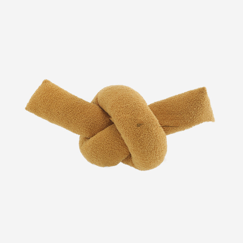 Sofá Cojín de Peluche de Cordero para Sala de Estar