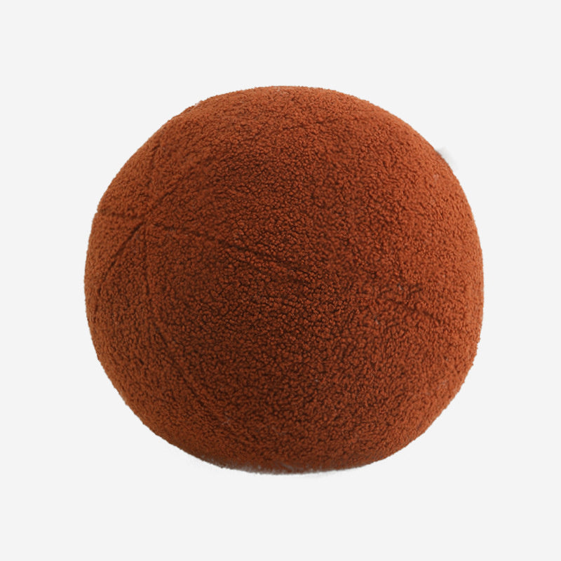 Sofá Cojín de Peluche de Cordero para Sala de Estar