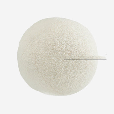 Sofá Cojín de Peluche de Cordero para Sala de Estar