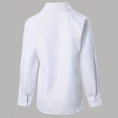 Blusa de Encaje en Contraste para Mujer de Manga Larga – Elegante y Casual para el Otoño