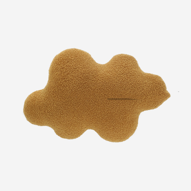 Sofá Cojín de Peluche de Cordero para Sala de Estar