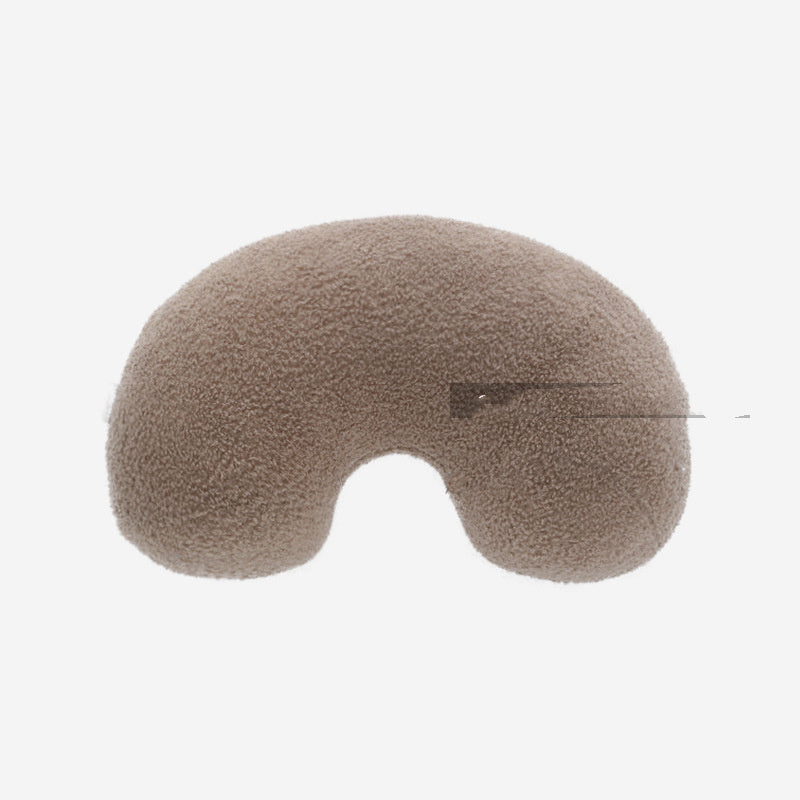 Sofá Cojín de Peluche de Cordero para Sala de Estar