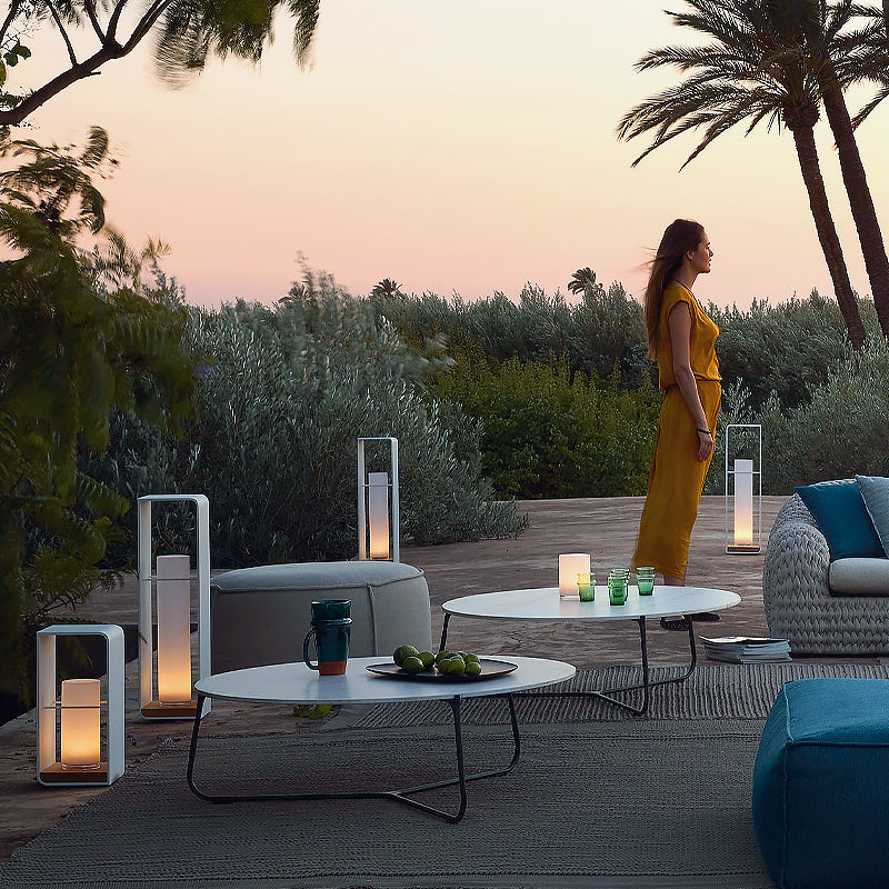 Luz Solar Exterior Impermeable para Patio