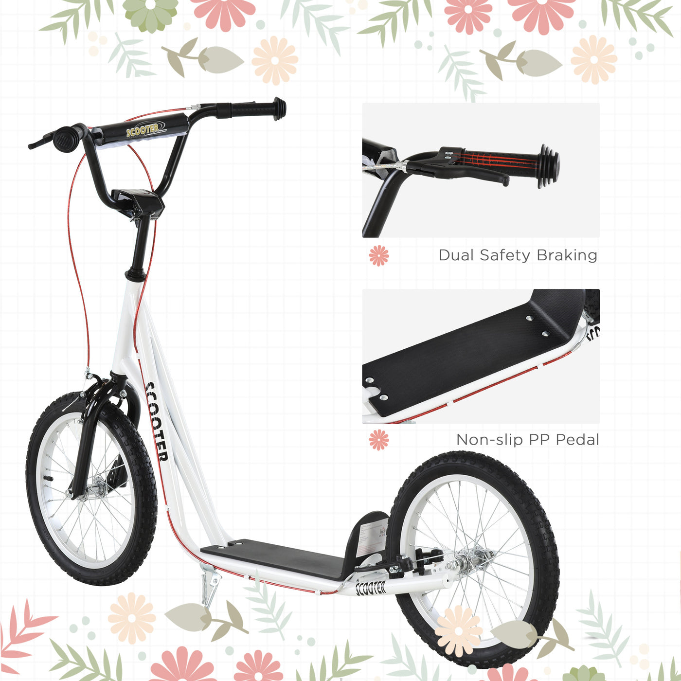 Patinete para Niños con Manillar Ajustable