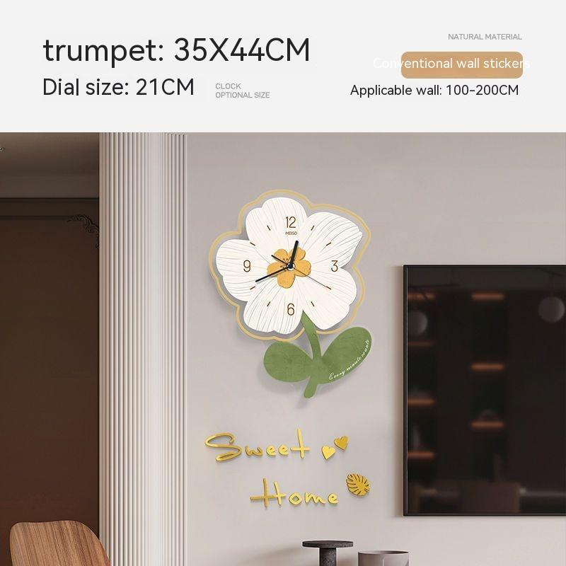Reloj de Pared Ins para Sala de Estar Creativo y Moderno