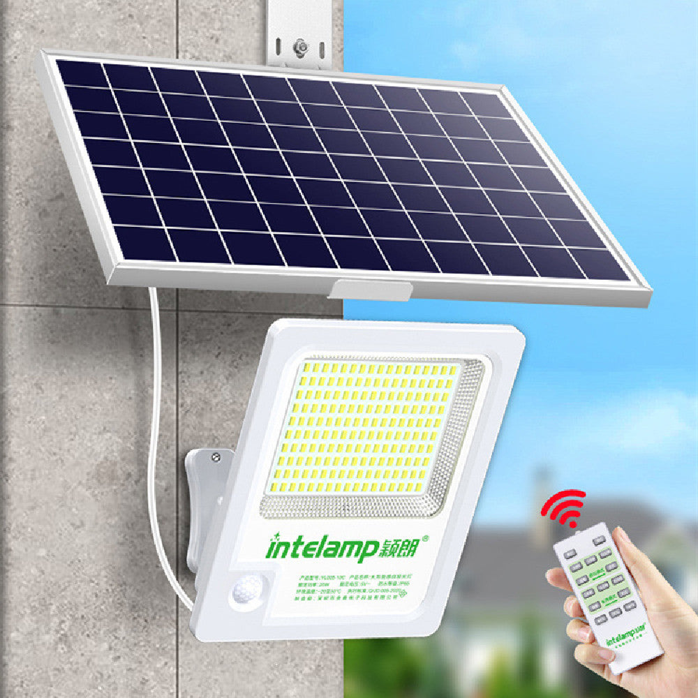 Lámpara Solar Exterior de Inducción con Control Mutuo – Luz de Alta Potencia y Súper Brillo