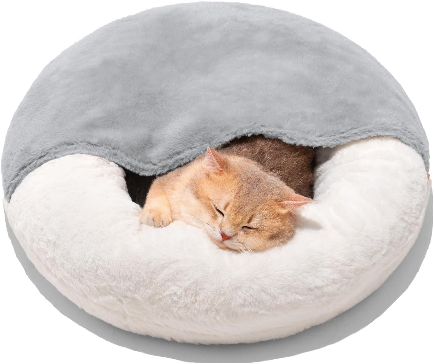 Cama Lavable para Mascotas con Manta y Base Antideslizante para Gatos y Perros Pequeños