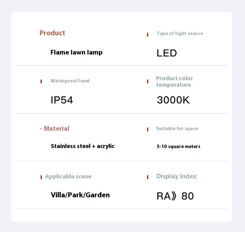 Luz Solar Exterior Impermeable para Patio