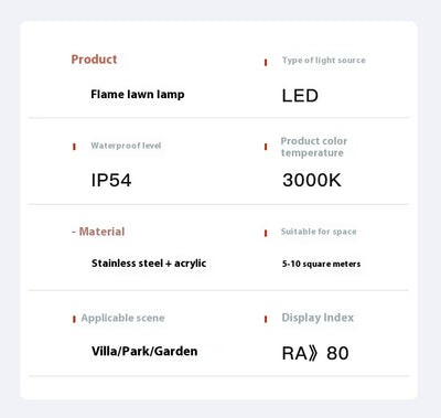 Luz Solar Exterior Impermeable para Patio