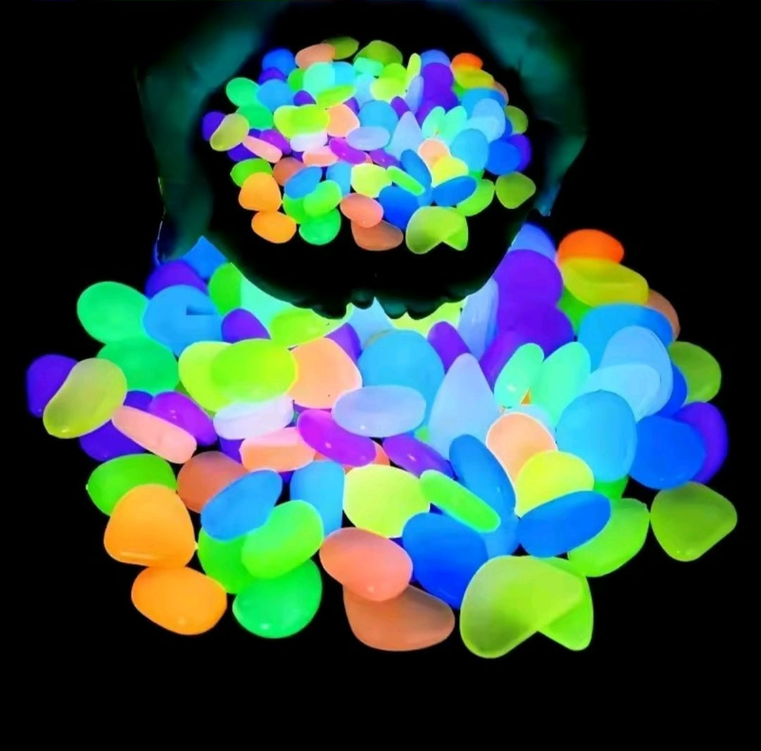 Piedras fluorescentes