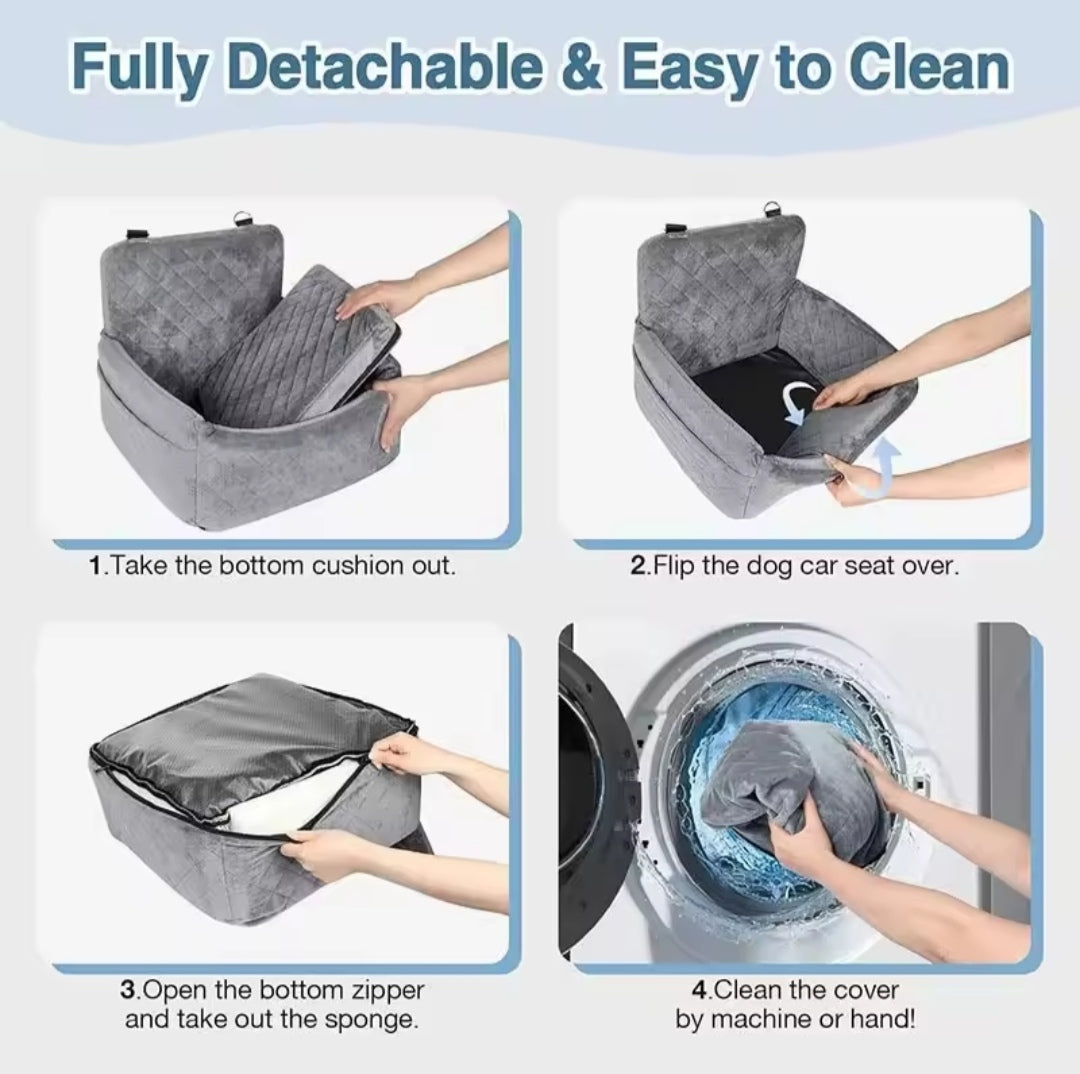 Sillita de coche para perros