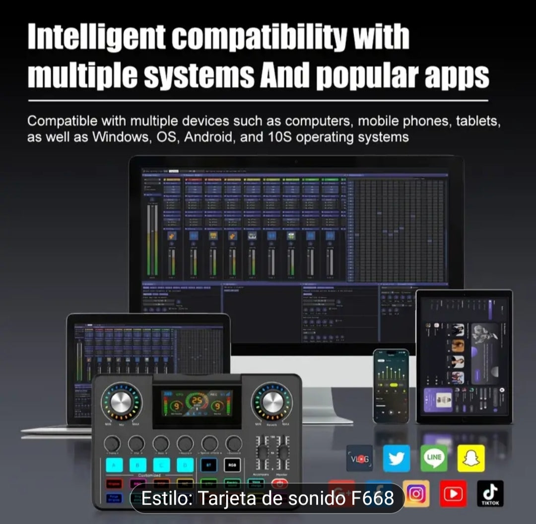 Mezcladora profesional DJ