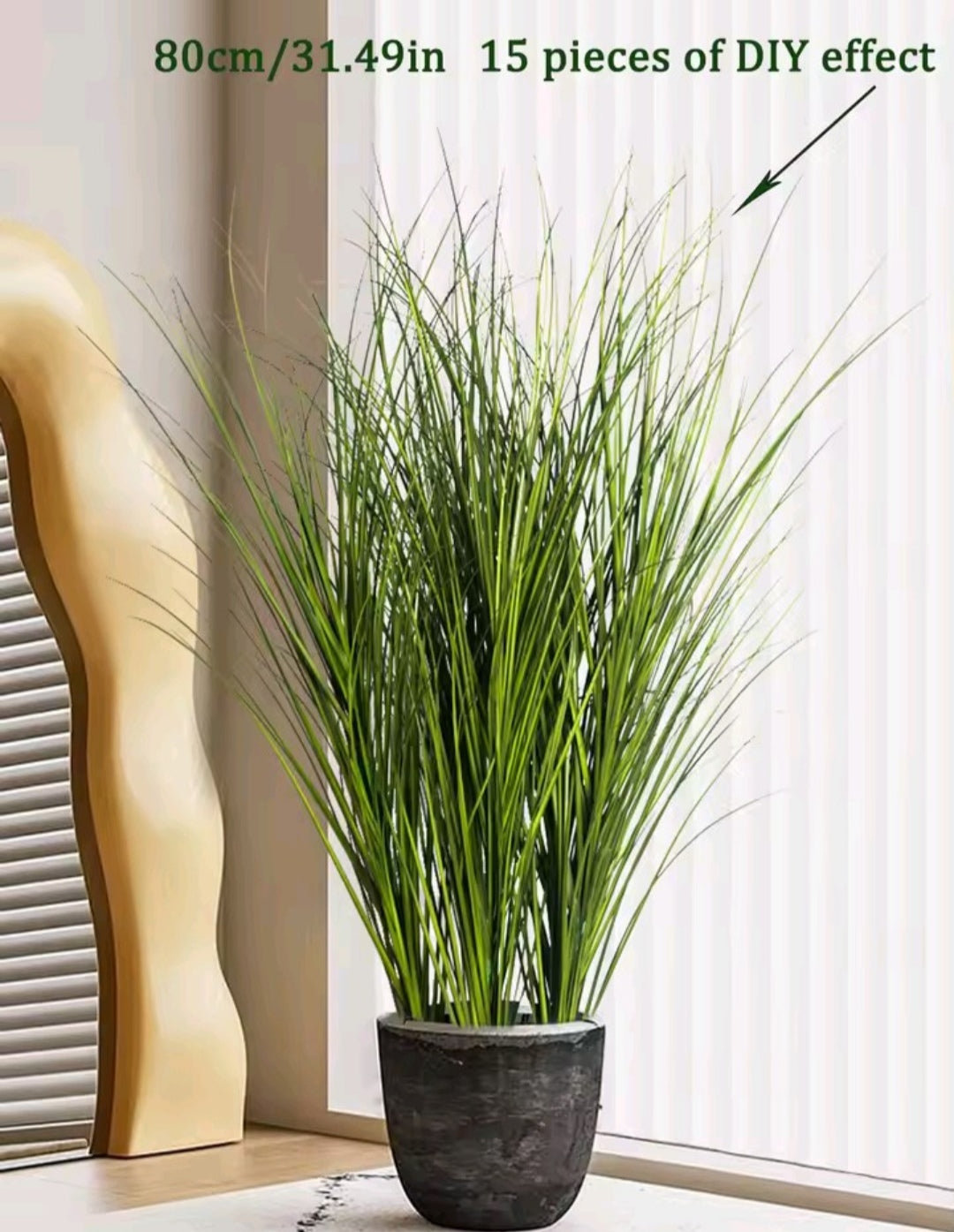 Planta de cañizo artificial