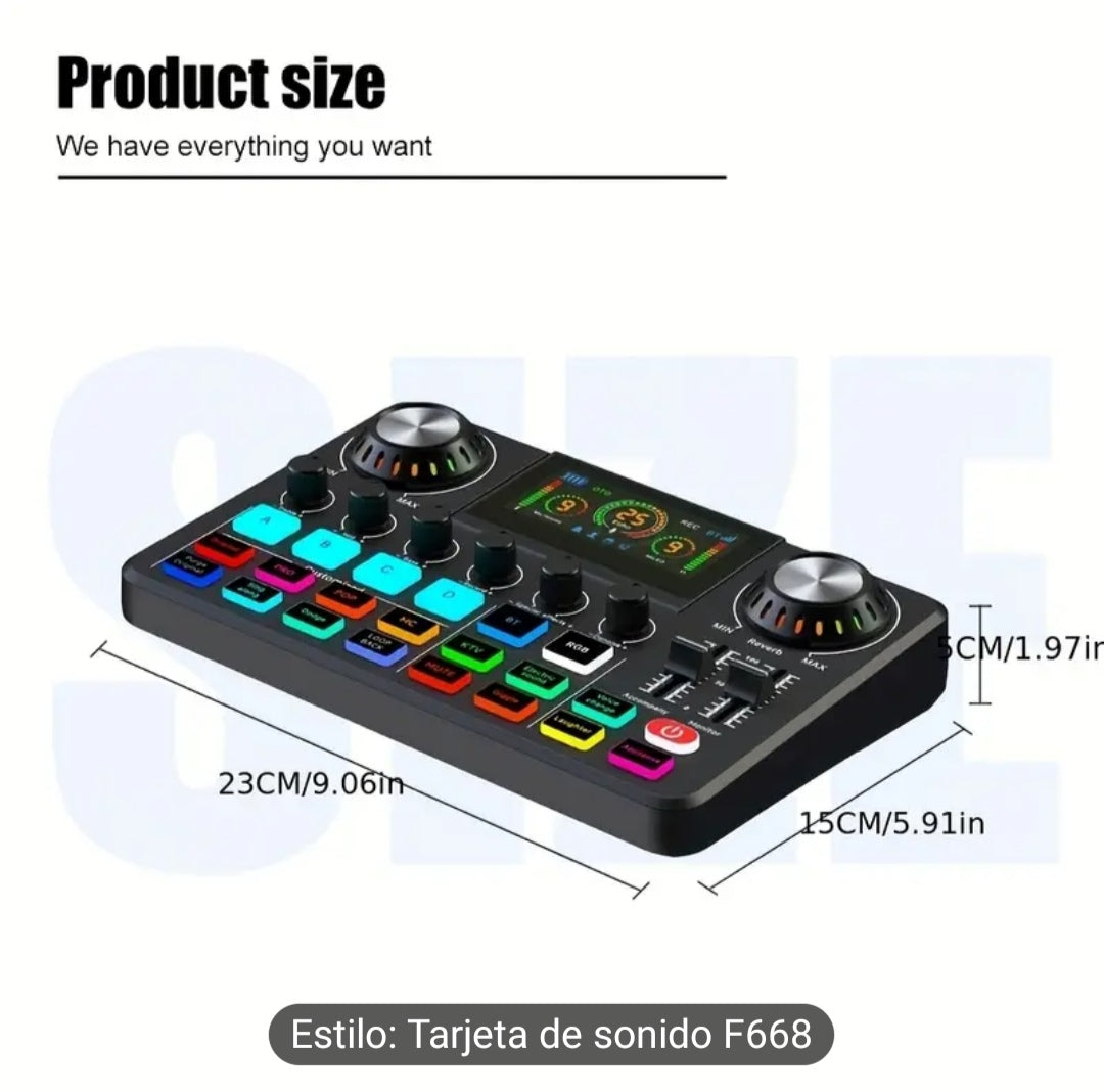 Mezcladora profesional DJ