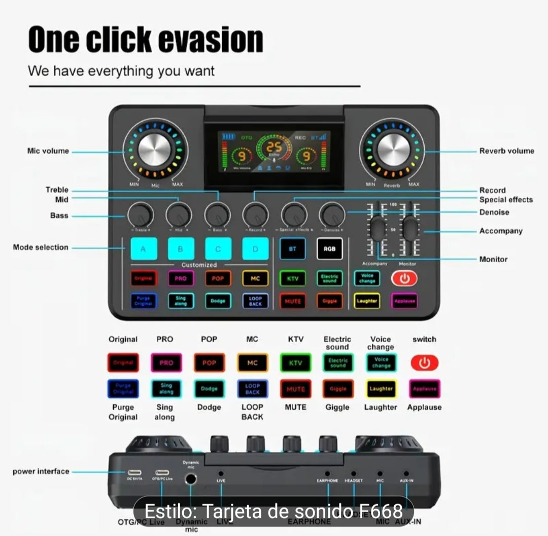 Mezcladora profesional DJ